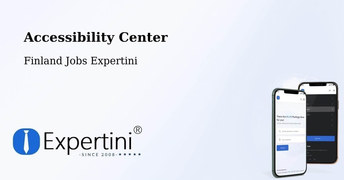 Accessibility Statement – Hamina - Finland Jobs Expertini